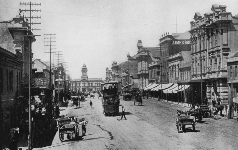 Sydafrika: Main Street, Port Elizabeth (s/h foto) af English Photographer