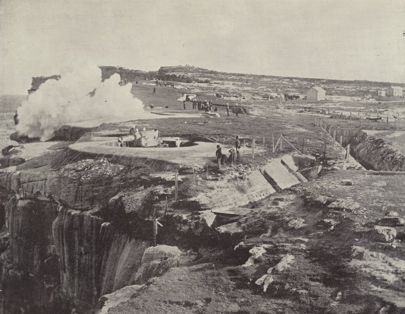 South Head Batteries, Port Jackson af English Photographer