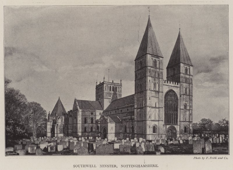 Southwell Minster, Nottinghamshire af English Photographer