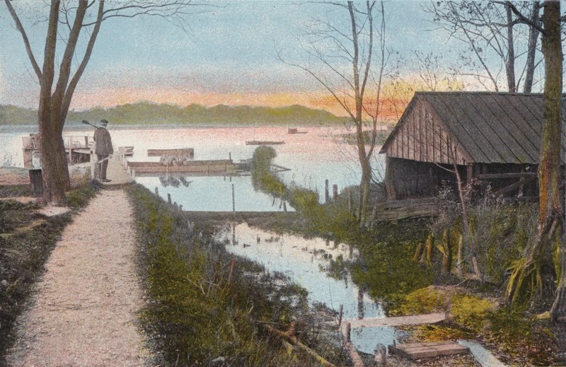 Sportsmens Staithe, Ormesby Bred af English Photographer