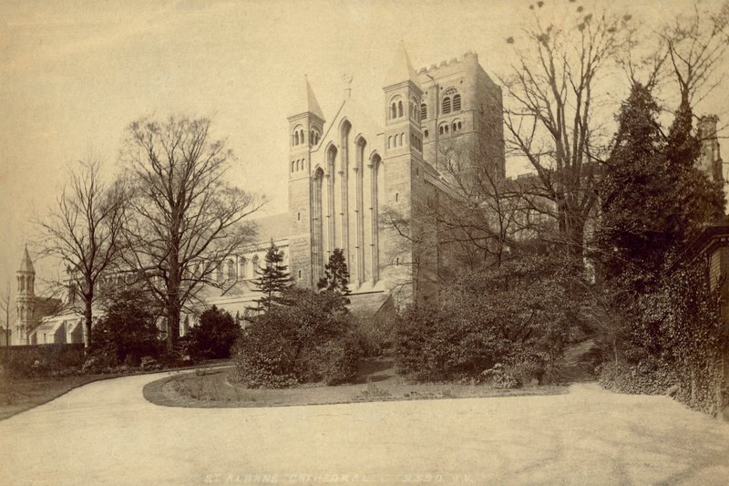 St Albans Abbey (s/h foto) af English Photographer
