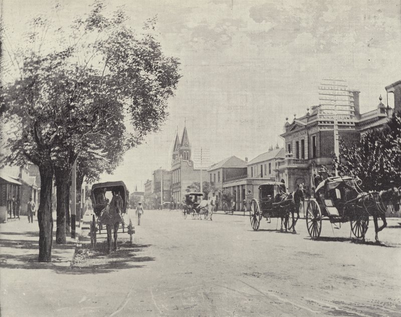St Georges Terrace, Perth, West Australia af English Photographer