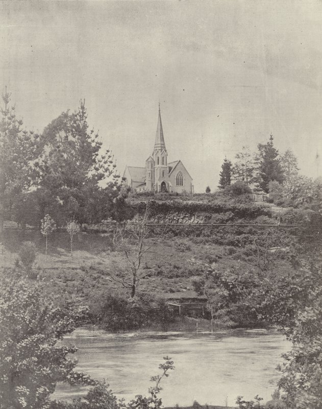 St Marks Church, Deloraine, Tasmanien af English Photographer