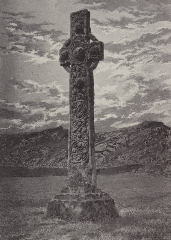St Martins Cross, Iona af English Photographer