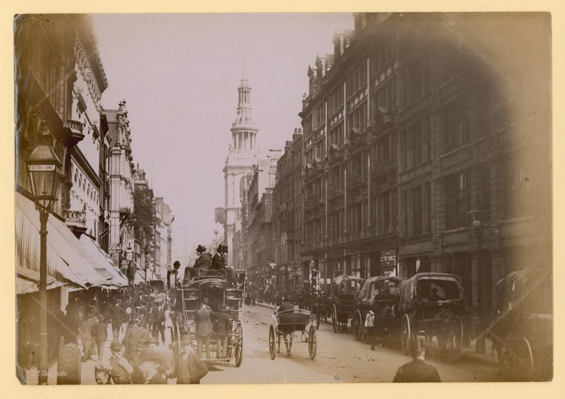 St Mary le Bow, Cheapside, London af English Photographer