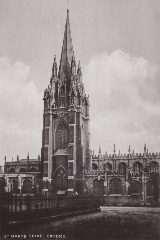 St Marys Spire, Oxford af English Photographer