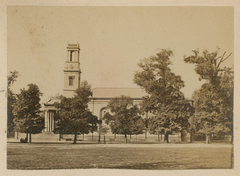 St Marys kirke, Greenwich af English Photographer