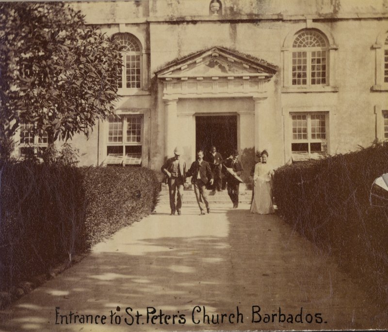 Peterskirken, Barbados af English Photographer
