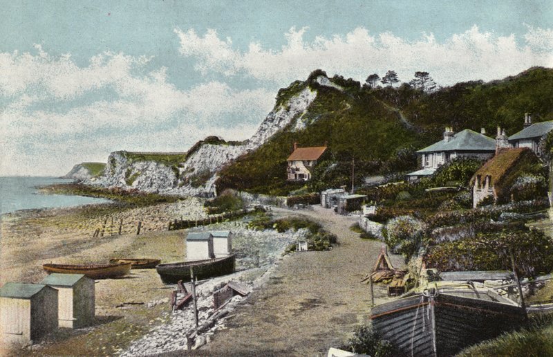 Steephill Cove, nær Ventnor af English Photographer
