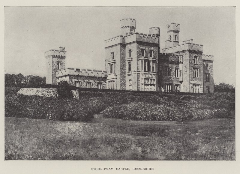 Stornoway Castle, Ross-Shire af English Photographer