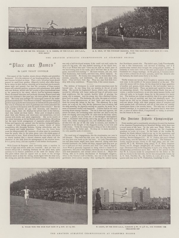 Amatør-atletikmesterskaberne på Stamford Bridge af English Photographer