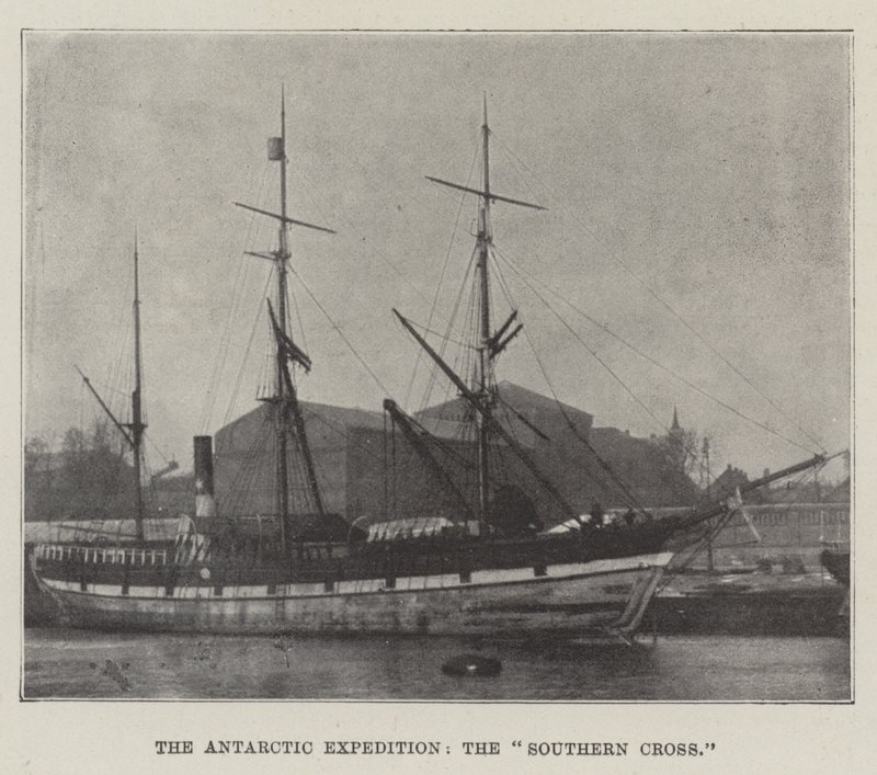 Antarktis-ekspeditionen, Sydkorset af English Photographer