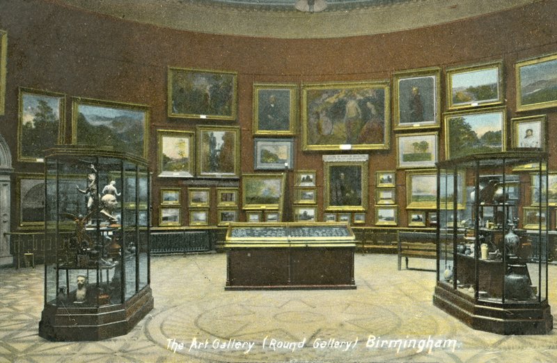 The Art Gallery, Birmingham (farvefoto) af English Photographer