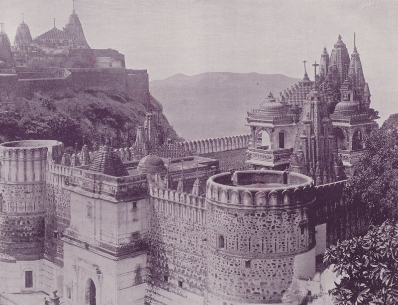 Balbhi-templet, Palitana af English Photographer