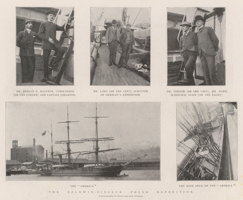 Baldwin-Ziegler polarekspeditionen af English Photographer