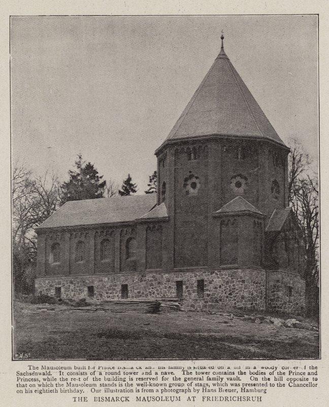 Bismarck-mausoleet i Friedrichsruh af English Photographer