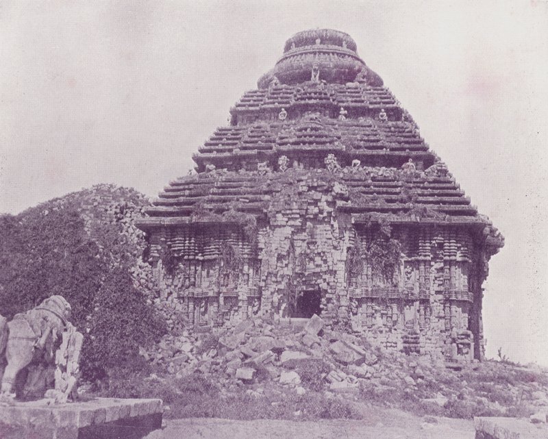 The Black Pagoda, Kanarak af English Photographer