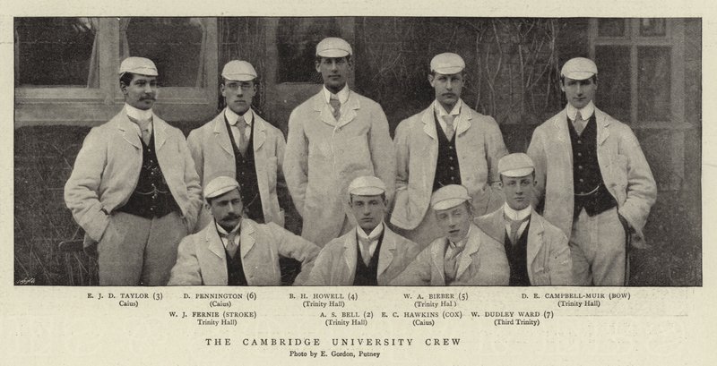 Cambridge University-besætningen af English Photographer