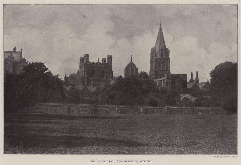 Katedralen, Christchurch, Oxford af English Photographer