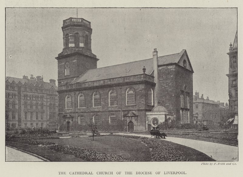 The Cathedral Church of the Diocese of Liverpool af English Photographer