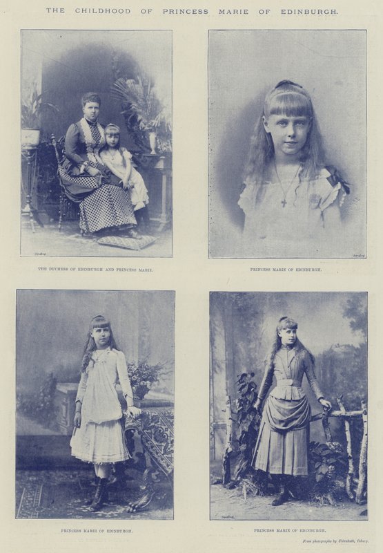 Prinsesse Marie af Edinburghs barndom af English Photographer