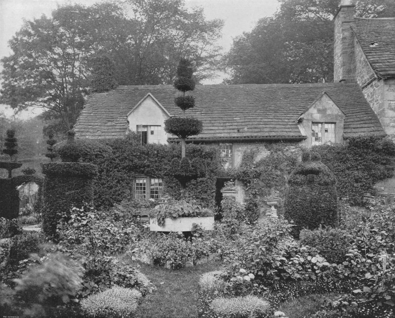 The Cottage near Haddon Hall (s/h foto) af English Photographer