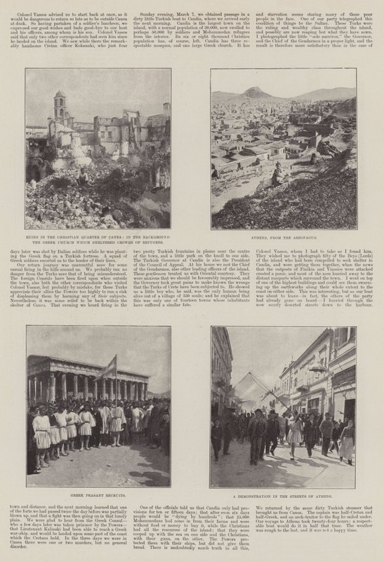 Det kretensiske oprør i 1897 af English Photographer