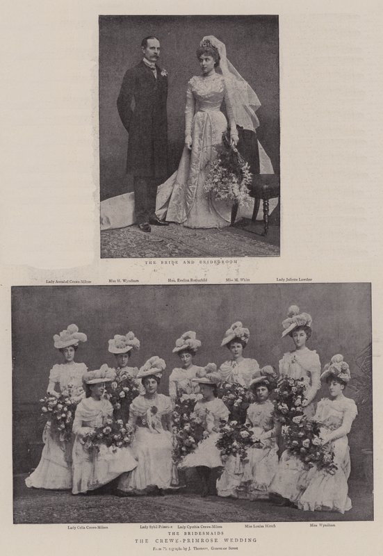 Crewe-Primrose brylluppet af English Photographer