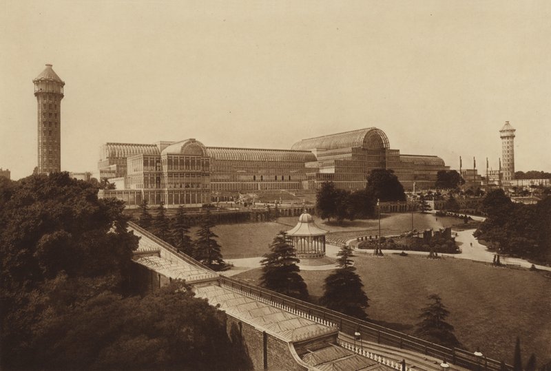 Crystal Palace, Sydenham af English Photographer