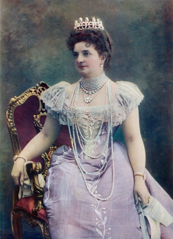 Enkedronning Margherita af Italien af English Photographer