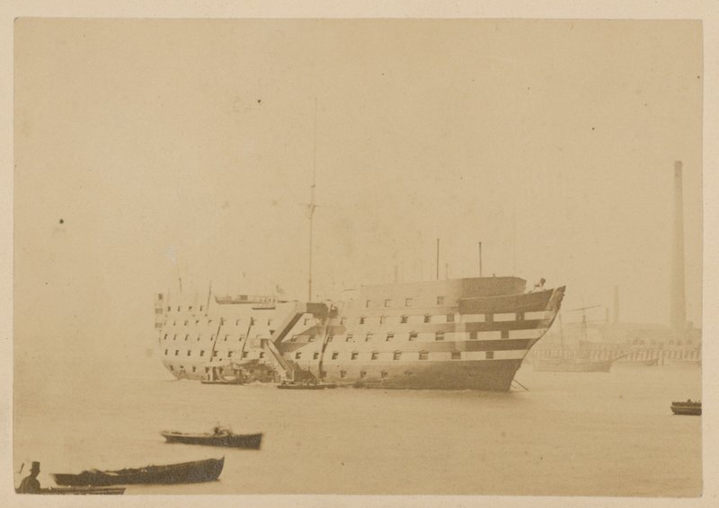 Dreadnought, Greenwich af English Photographer