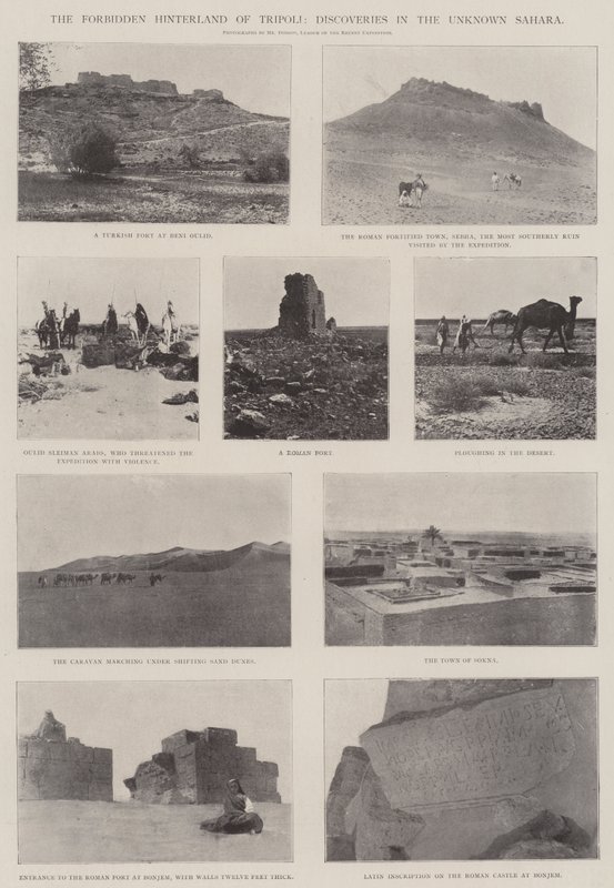 Det forbudte bagland i Tripoli, opdagelser i det ukendte Sahara af English Photographer