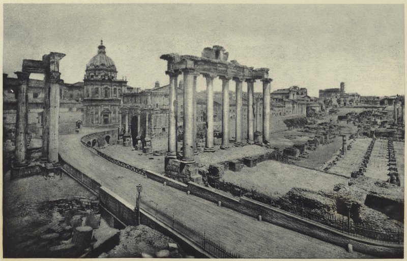 Forum i Rom (fotogravure) af English Photographer
