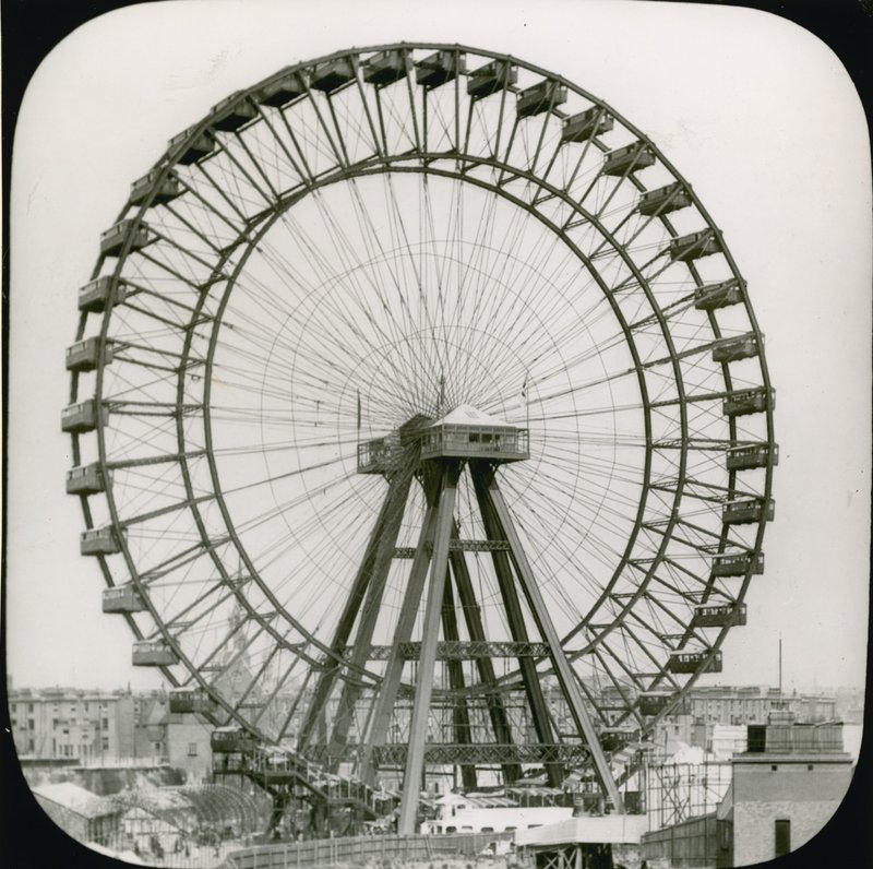 The Great Wheel, Earls Court; London af English Photographer