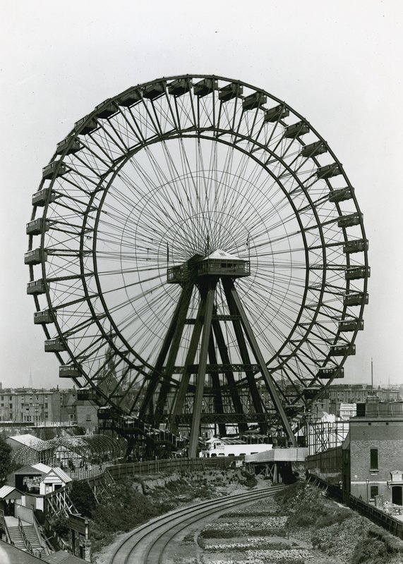 The Great Wheel ved Earls Court, London af English Photographer
