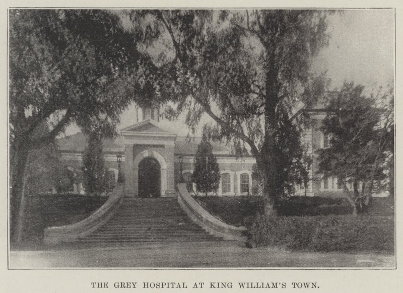The Grey Hospital i King Williams Town af English Photographer