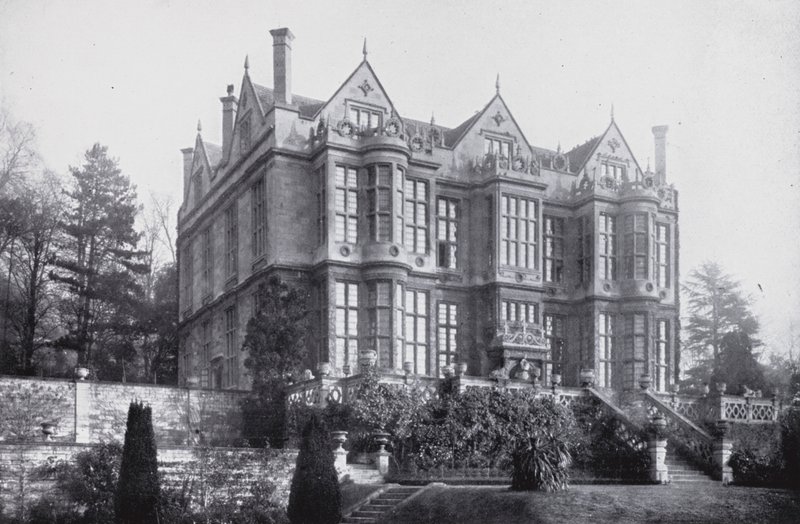 The Hall, Bradford-on-Avon (s/h-billede) af English Photographer