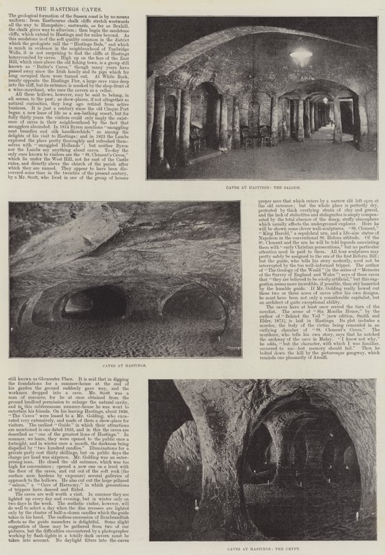 Hastings-hulerne af English Photographer