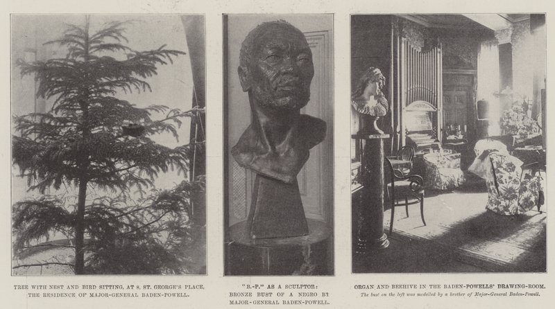 Baden-Powells hjem af English Photographer