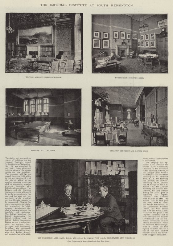 Imperial Institute i South Kensington af English Photographer