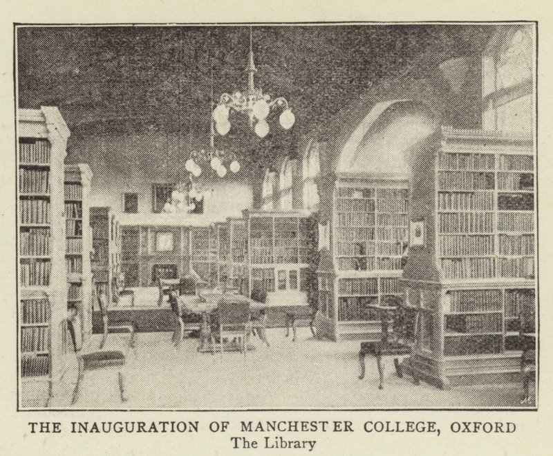 Indvielsen af Manchester College, Oxford af English Photographer
