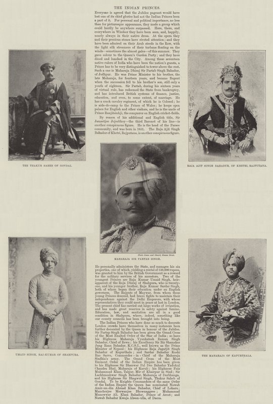 De indiske prinser af English Photographer