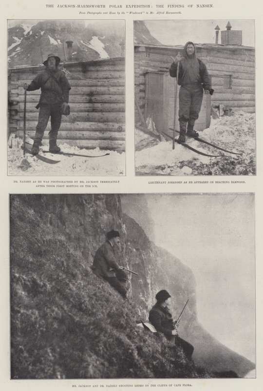 Jackson-Harmsworth polarekspeditionen, fundet af Nansen af English Photographer