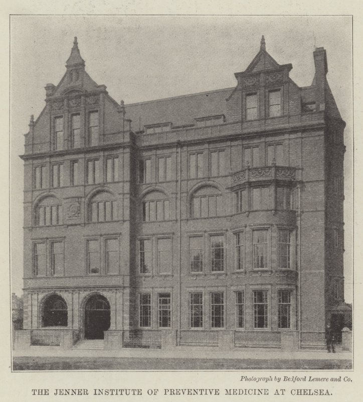 Jenner Institute of Preventive Medicine i Chelsea af English Photographer