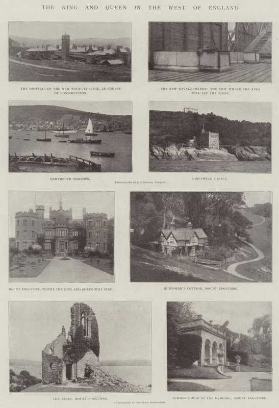 Kongen og Dronningen i det vestlige England af English Photographer