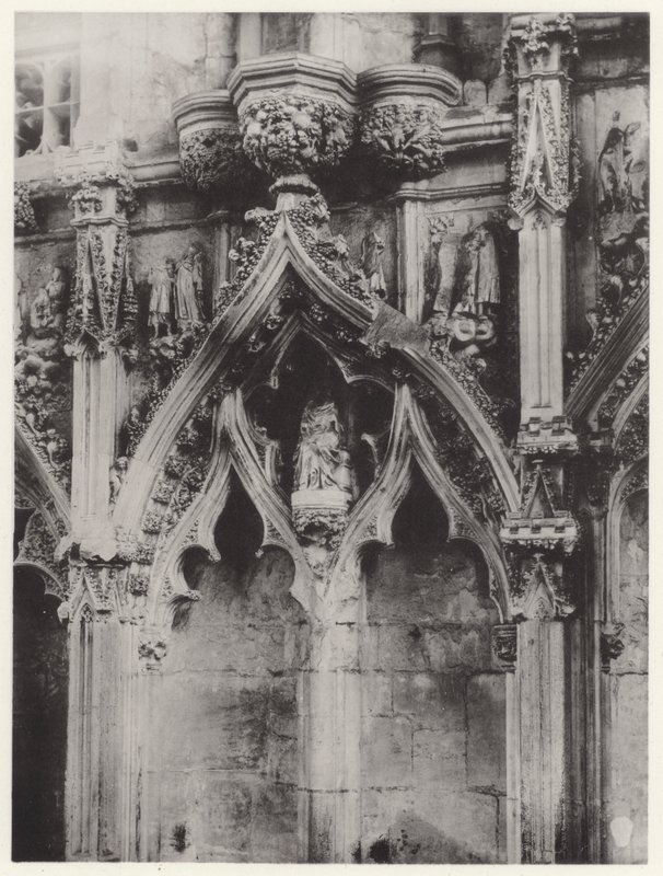The Lady Chapel, Ely Cathedral: North Side, XVI (s/h foto) af English Photographer