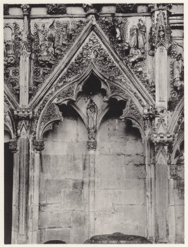 The Lady Chapel, Ely Cathedral: South Side, III (s/h foto) af English Photographer
