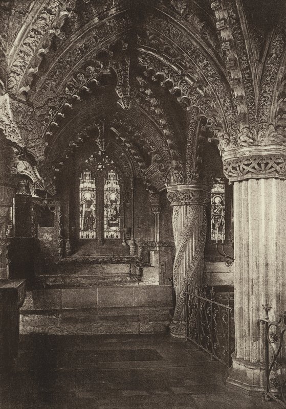 Lady Chapel, Rosslyn Chapel, Midlothian (s/h foto) af English Photographer