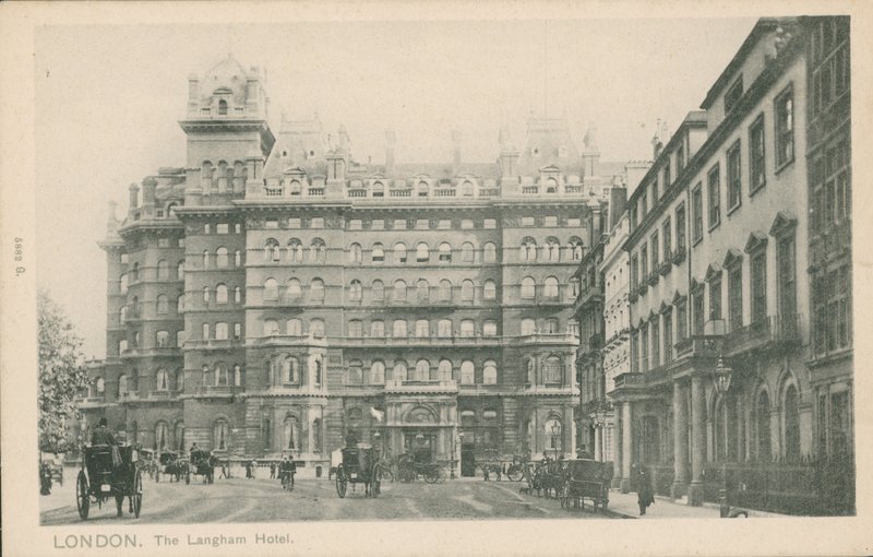 Langham Hotel, London af English Photographer