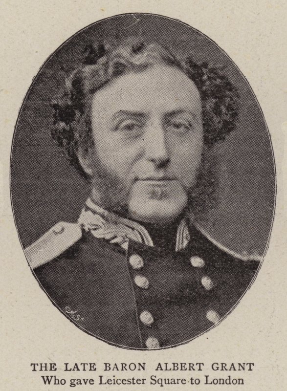 Den afdøde baron Albert Grant af English Photographer